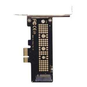 로우 프로파일 PCI-E 3.0 X4 레인 M.2 NGFF M-Key SSD Nvme AHCI 익스프레스 어댑터 카드로