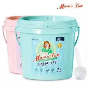 맘스럽 과탄산소다 버킷 8KG +스푼1개 산소계표백제 1등급 원료사용