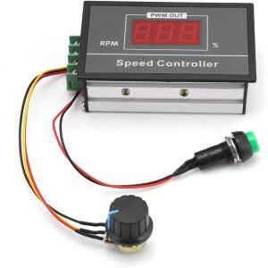 DC 6-60V 12V 24V 36V 48V 30A PWM 모터 속도 컨트롤러 레귤레이터 시작 정지 스위치
