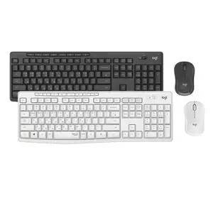 무선 무소음 키보드 마우스 콤보 MK295 블랙 Logitech