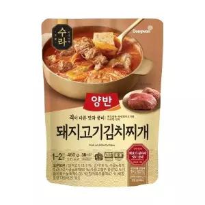 동원 양반 수라 돼지고기 김치찌개 460g x 5개