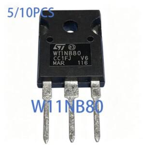 5/10PCS W11NB80 TO-247 800V 11A MOSFET 전자제품