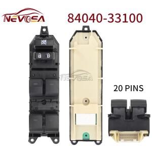 NEVOSA 84040-33100 Toyota Camry Prius Land Cruiser Venza Lexus CT200h 용 전력 창 마스터 스위치 버튼