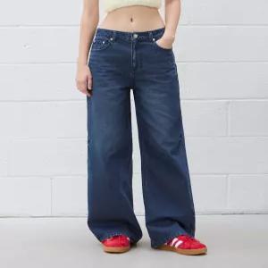 드로우핏 우먼 세미 로우라이즈 와이드 진 [BLUE] DFWMDN3301BL 3484902