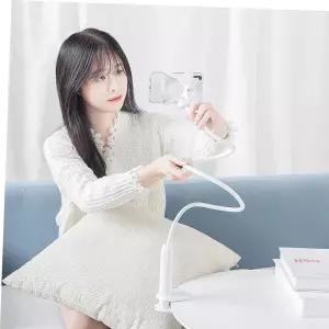 핸즈프리 스마트폰 집게형 자바라 거치대