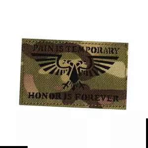 찍찍이 밀리터리 패치 와펜 PAIN IS TEMRORARY