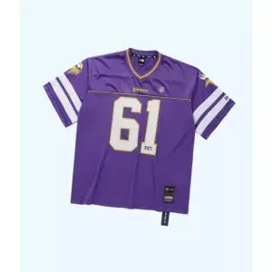 뉴에라 NEW ERA NFL 미네소타 바이킹스 팬 웨어 티셔츠 상의 퍼플 14954660 4932603