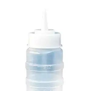 실리콘패킹 잘라쓰는 3구 뚜껑 소스병 중형 400ml
