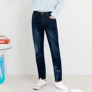남성 스판 청 슬림 라인 데일리 ON-JEA-QWBABF2F