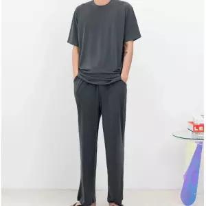 남자 쿨티 쿨바지 세트 아이스 반팔 상의 밴딩바지
