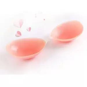 논슬립 끈없는 밀착형 3D LW 누드브라 브레지어