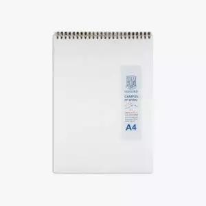 오피스넥스 밀크PP 스프링 노트 (A4 상철 수학 80매 옥스포드)