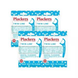 플랙커스 치실 35ct x 4팩