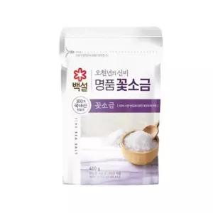 백설 오천년의 신비 명품 꽃소금 400g
