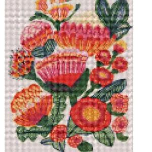 하모니아트 보석십자수 30x40 프로테아 비즈공예 취미생활 해바라기 집들이 인물 풍경 J-289AE