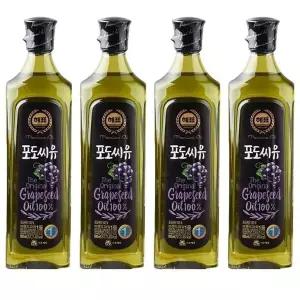 사조해표 해표 포도씨유 900ml 4개