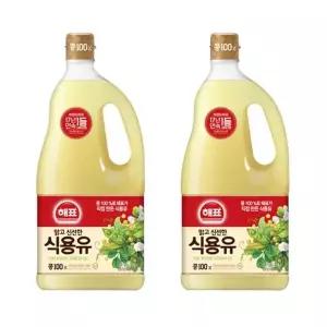 사조해표 해표 식용유 1.8L 2개