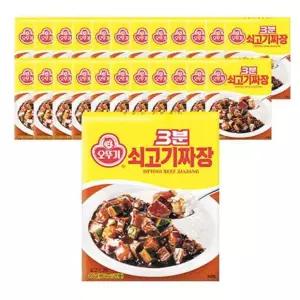오뚜기 3분 쇠고기 짜장 24개