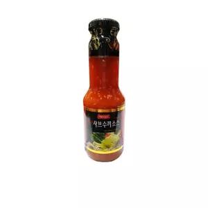 식자재 식재료 도매 수끼소스 칠리샤브 300ml  1개