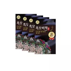 리엔 흑모비책 골드 흑색 90G X 4개
