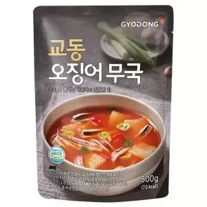 교동식품 오징어무국 500g x 3팩