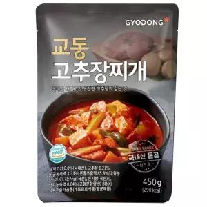 교동식품 고추장찌개 450g x 3팩