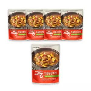교동식품 차돌된장찌개 450g x 5팩