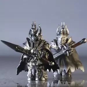 중세 Stormwind 군인 월드 오브 워크래프트 와우 빌딩 블록 Lich King 미니 액션 피규어 장난감 선물 DT014