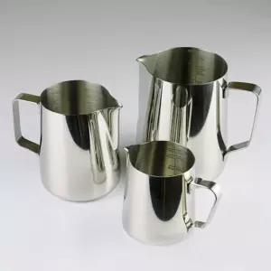 스테인레스 눈금형 밀크저그 우유 스팀피쳐 350ml