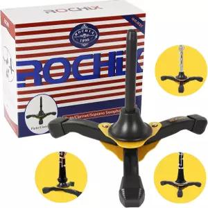 ROCHIX 1890 접이식 휴대용 클라리넷 스탠드/플루트 스탠드/오보 삼각대 홀더
