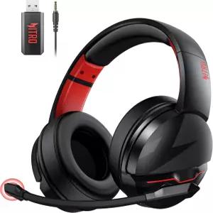 에이서 무선 게이밍 헤드셋 PS5 2.4GHz PC 스위치 블루투스 5.3 100시간 헤드폰 노트북 모바일 맥 50mm