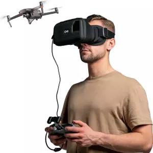 드론마스크 1 특허받은 유니바디 렌즈 FPV 고글 DJI 및 GPS 몰입형 VR 헤드셋