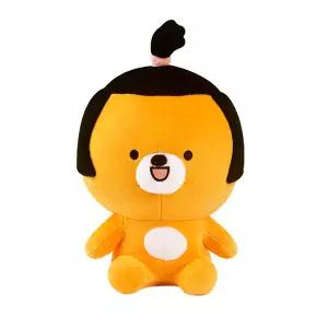 B패밀리 곰돌이이 인형 꽁지머리 스타일 존재감 소품