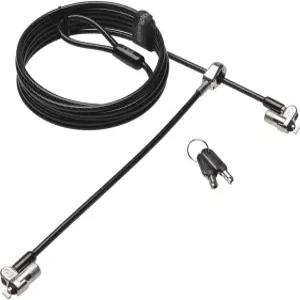 노트북 및 기타 장치용 Kensington MicroSaver 2.0 키드 트윈 케이블 잠금 장치(K65048WW)