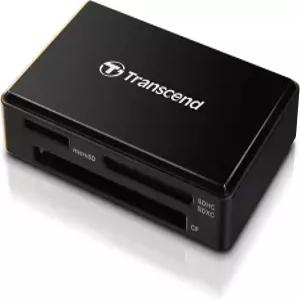 트랜스젠더 올인원 멀티 카드 리더 블랙 SDHC / SDXC 마이크로SDHC CF UDMA - TS-RDF8K2