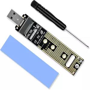 ELUTENG NVME to USB 어댑터 3.1 Gen 2 M.2 SSD 컨버터 10Gbps PCIe 기반 M 키 하드 드라이브 리더 최대