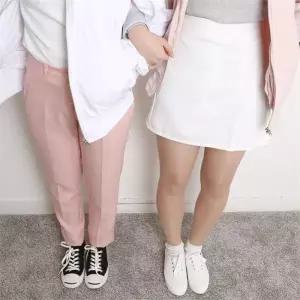 [오노마] ONM 군더더기 없이 깔끔한 주름 밴딩 스커트