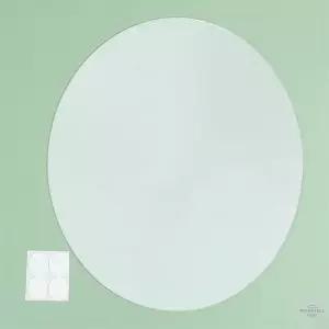 RIVERSELL 부착식 아크릴 거울 50CM 원형 벽거울