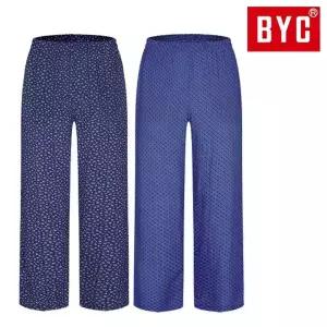 BYC NRG1039 레이온남여공용9부파자마 빅사이즈잠옷바지