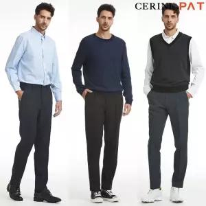 26SS CERINI by PAT 남성 간절기 원턱 팬츠 3종