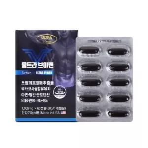 울트라 60캡슐 x 브이맨 1000mg