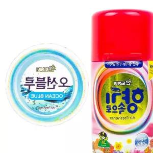 향기속으로 분사형 방향제 리필 오션블루 290ml u-WB15F2D 실내용방향제 탈취