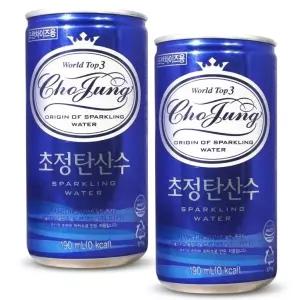 일화 플레인 홈카페 초정탄산수 30캔x 190ml 2박스