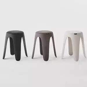 [한샘] PP 디자인 스툴 3color 의자