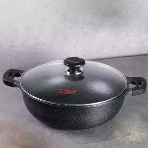 36cm) 키친아트 곰솥 냄비 인덕션 코팅 찜솥 양수 냄비/대형/찜기/소형/멀티/업소용/만능/쿠커/다용도/스팀