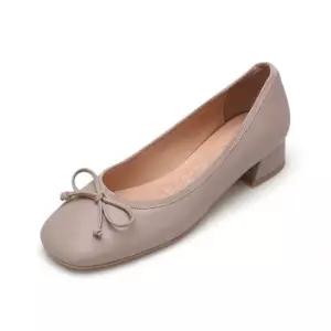 [갤러리아] 여성 리본장식 펌프스 구두 (3CM) 012515704 C-2BE012515704C-2B