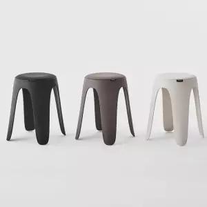 한샘 PP 디자인 스툴 3color 의자