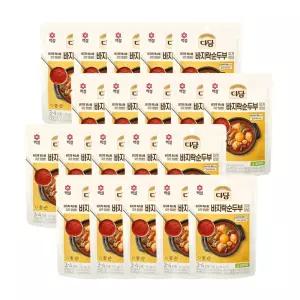 CJ 다담 순두부찌개양념 130g x20개