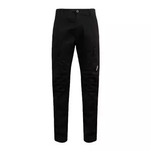 [CP COMPANY]26SS 렌즈 와펜 새틴 스트레치 카고팬츠 블랙 20CMPA134A 005694G 999