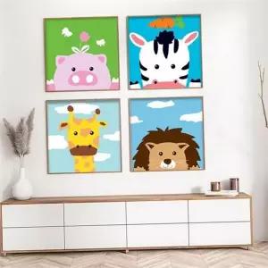 diy 그림 그리기 어린이 초보 캔버스 diy 유화 그리기 명화 물감 색칠
